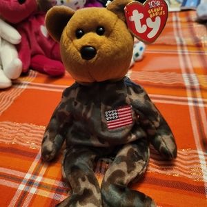 Baby Beenie " HERO" BEAR